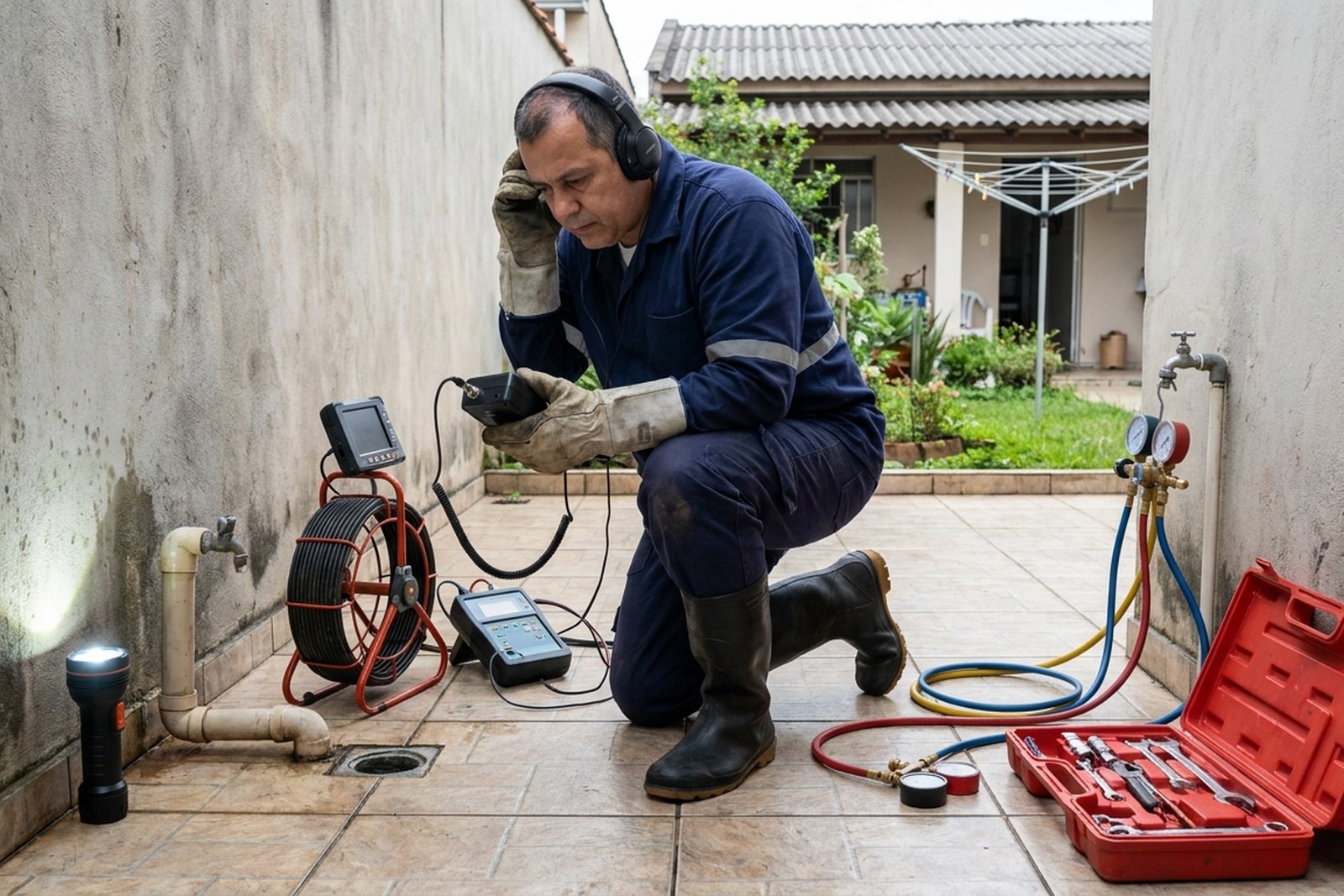 Detecção de Vazamento de Esgoto em Campinas‑SP